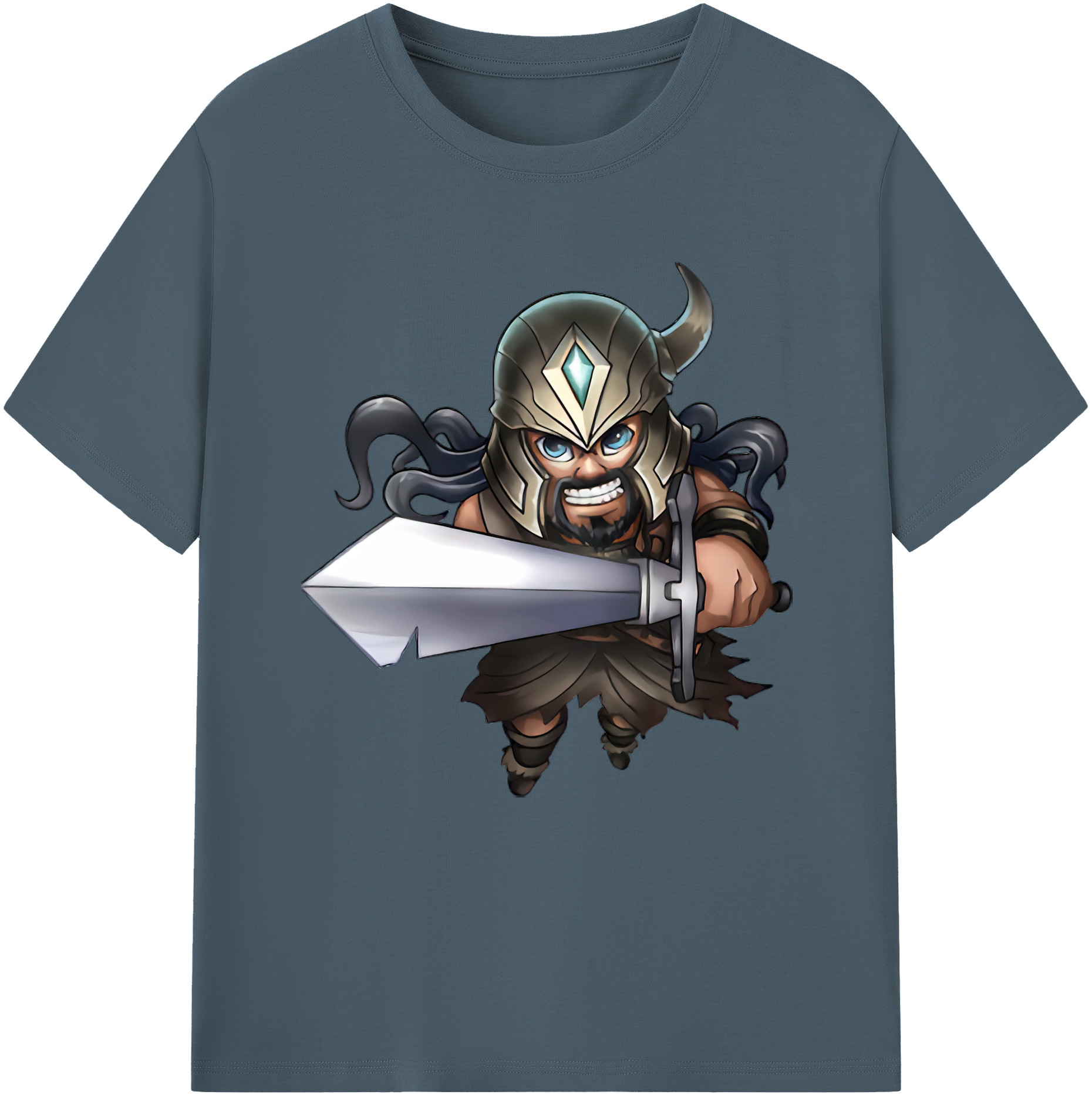リーグ・オブ・レジェンド League of Legends LOL 綿100％半袖Tシャツ（フロントプリント）